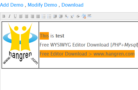 Free nicEdit Editor Download