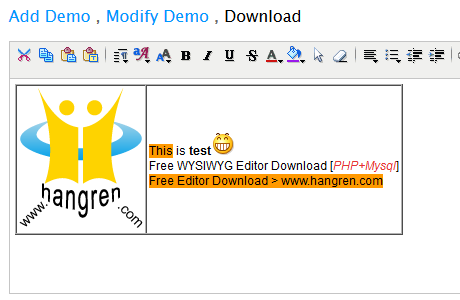 Free xhEditor Editor Download